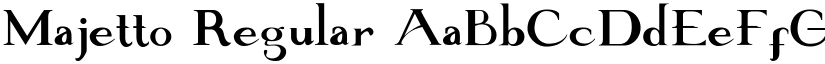 Majetto font download