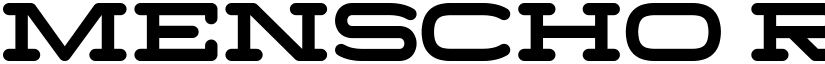 Menscho font download