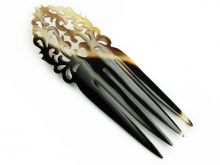 Haarforke aus Horn - Venus (hell & dunkel)