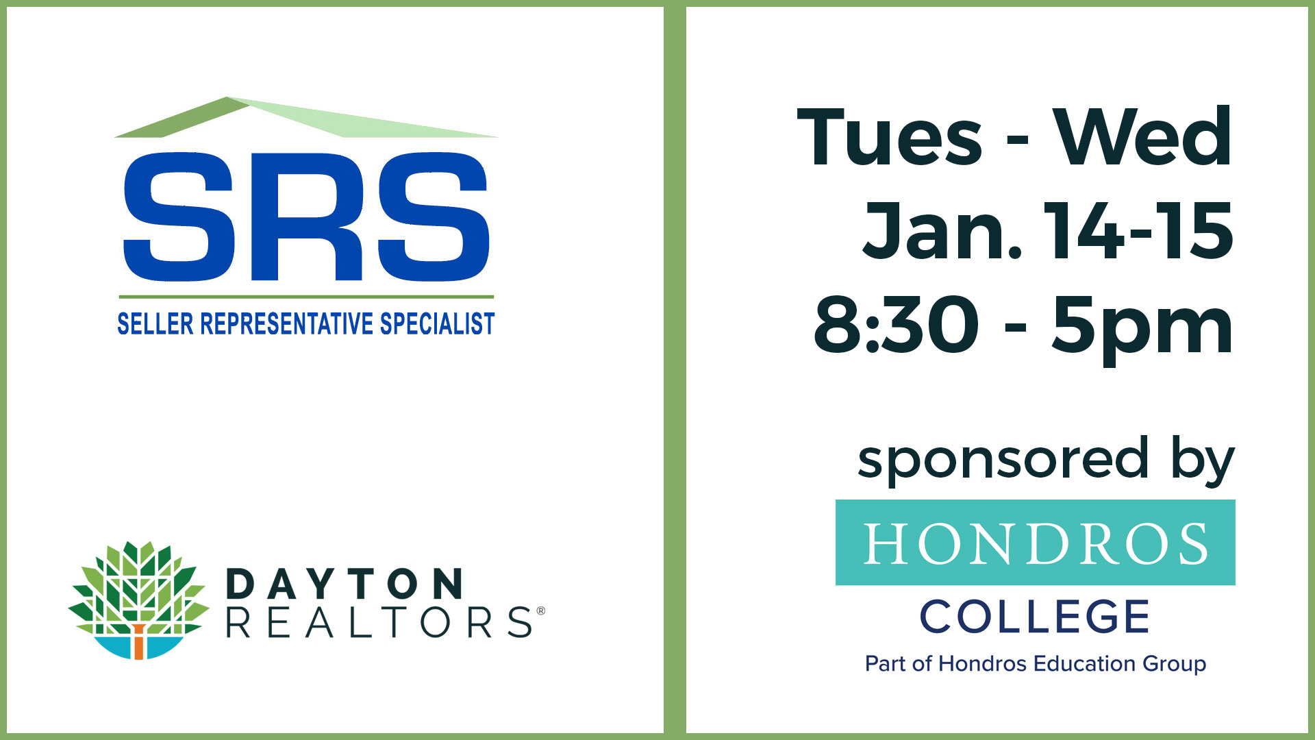 SRS Designation Course, Jan. 15-15