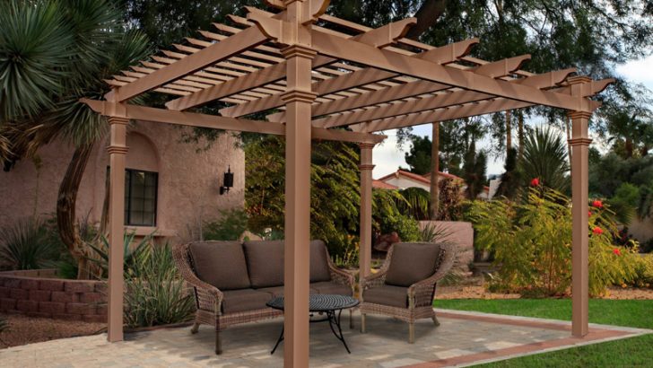 Pergola Modelleri İle Yazın Sıcağında Bahçe Keyfi