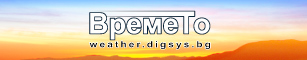 Времето в момента и метеорологични прогнози
