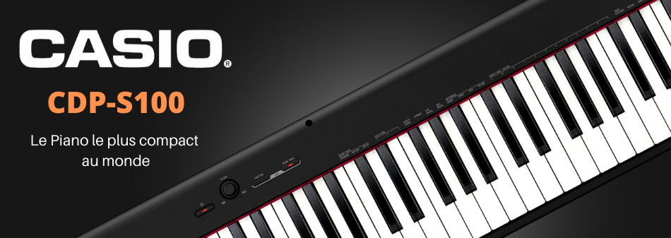 Casio CDP S100 Bannière