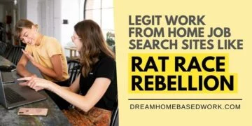 6 Legit Work from Home Job Search Sites Like Rat Race Rebellion