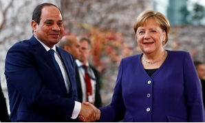 President Sisi meets German Chancellor Angela Merkel in Berlin &ndash; Reuters/Fabrizio Bensch