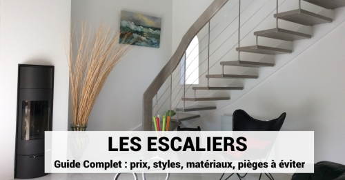 Escalier : prix, guide complet, conseil, styles, matériaux
