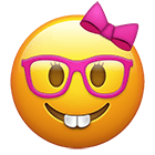 Nerd Girl Emoji