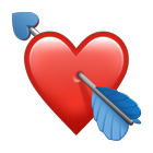 Red Heart With Arrow Emoji