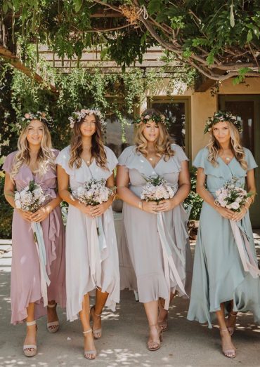 mismatched bridesmaid dresses, spring bridesmaid dresses , bridesmaid dresses 2020