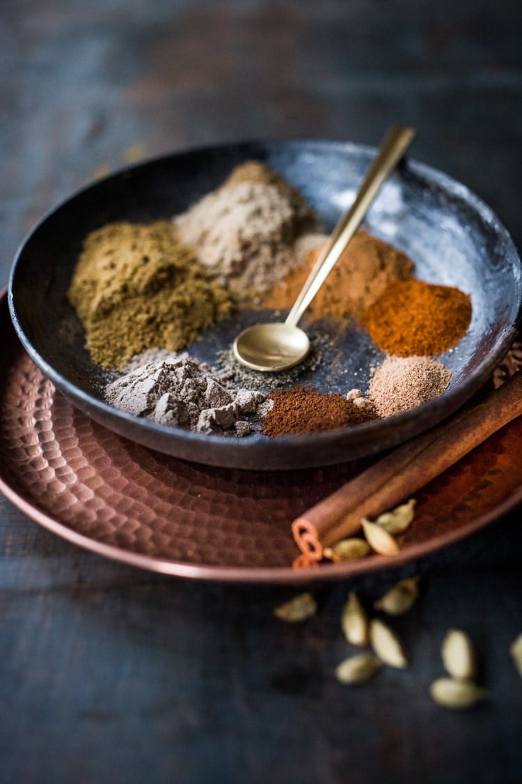 A simple homemade&nbsp;Garam Masala&nbsp;Recipe that can be made in 10 minutes - with&nbsp;ground fragrant spices you already have in your pantry. Easy,&nbsp;healthy and authentic!&nbsp;#garam #garammasala #curry #masala #spices #indianspices #indianrecipes #authenic #masalaspice #indiancurrypowder