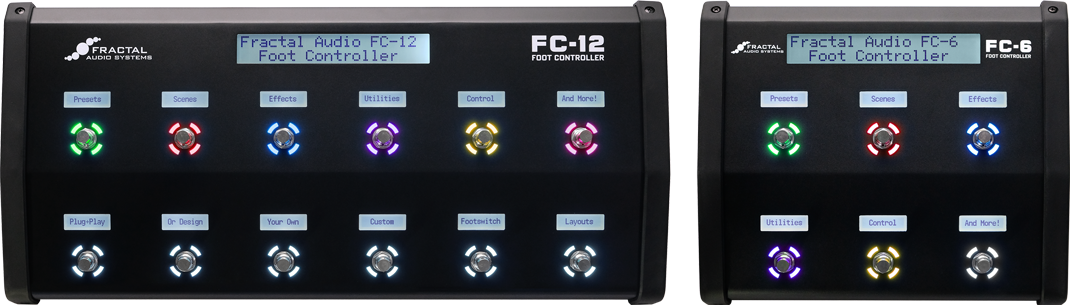 FC-12 and FC-6 Foot Controllers