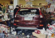Car Crashes Through Pennsylvania Hallmark Store