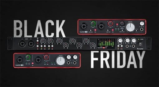 Focusrite Black Friday sale