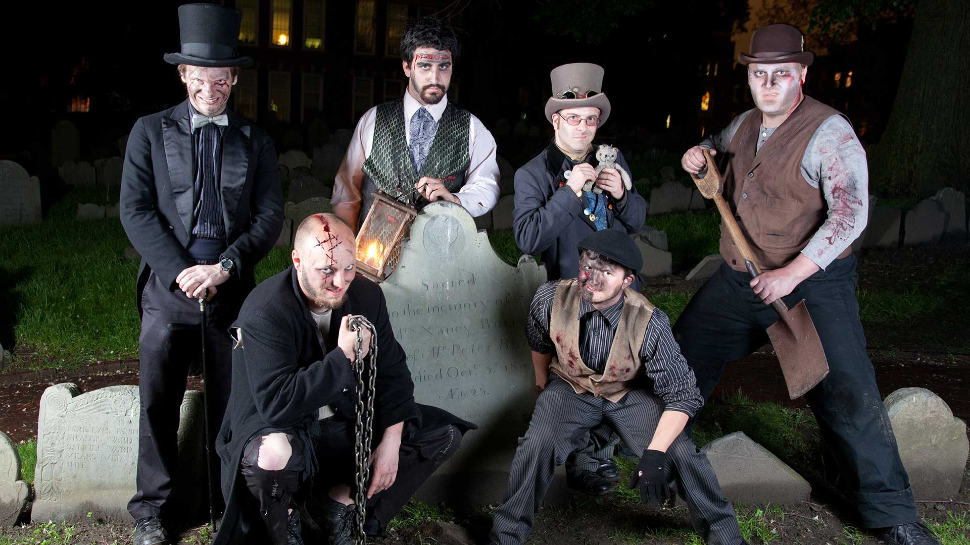 Boston's Ghosts & Gravestones Cast