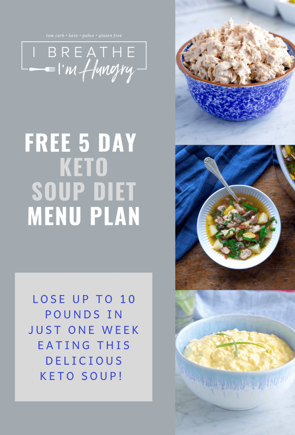 IBIH 5 Day Keto Soup Diet Poster