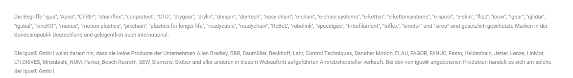 Image with missing alt attribute found on igus.de