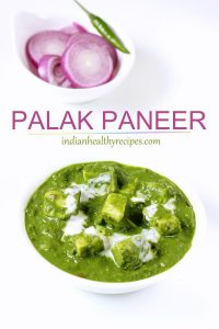 palak paneer