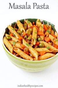 masala pasta recipe