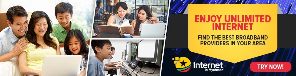 internet myanmar find broadband LTE Fiber FTTH ISP 4G