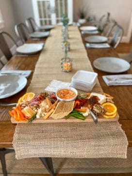 Thanksgiving charcuterie board