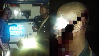 Photo of Man rescued by police after bother matcheted him on the head over pot of soup