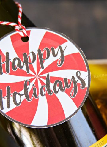 Sweet Holiday Gift Tags Free Printable