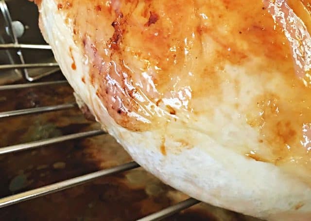 crispy skin on turkey breast