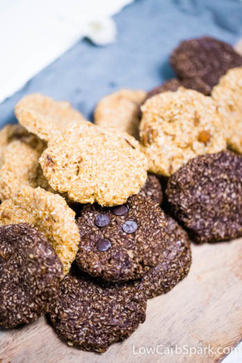 5 Minute No Bake Keto Cookies – 2 Ways & Just 2g Carbs