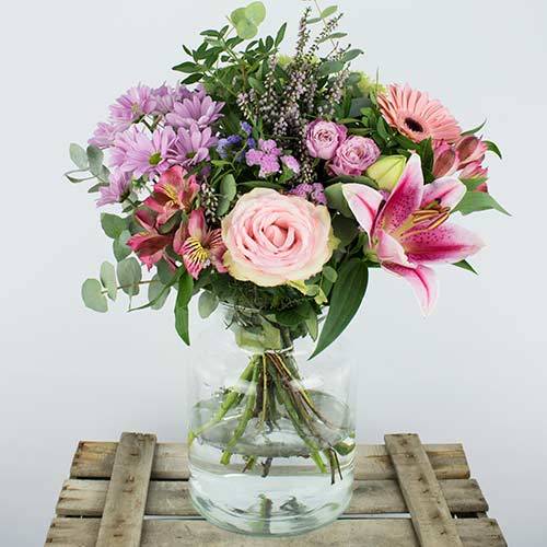 Enviar ramo pink lady a domicilio