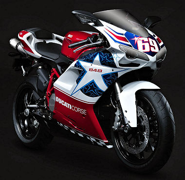 Ducati 848 HAYDEN REPLICA 2010