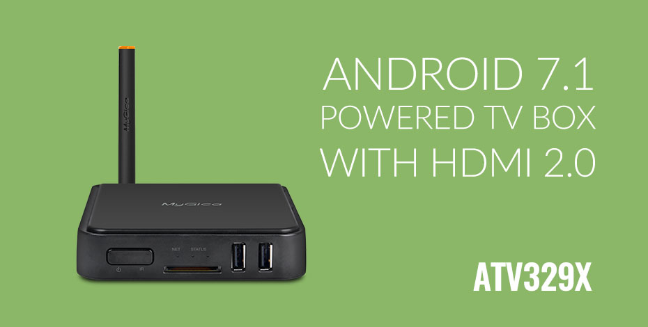 Android 7.1 Marshmallow Set-top Box supports HDR and digital tv tuner
