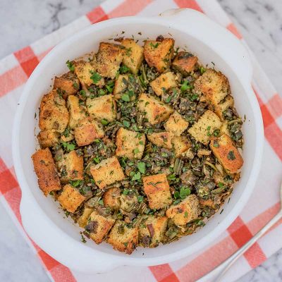 Keto Cornbread Stuffing &ndash; Low Carb Southern Dressing Recipe