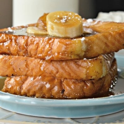 Bananas Foster French Toast
