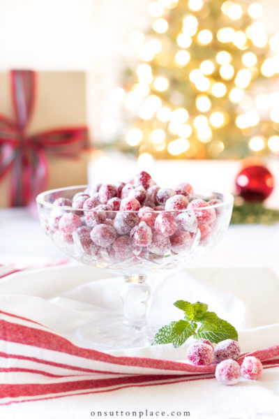 waterford bowl with fruit
