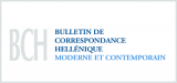 Bulletin de correspondance hell&eacute;nique moderne et contemporain