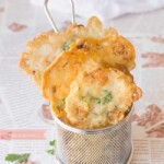 Tortillitas de camarones, receta de C&aacute;diz