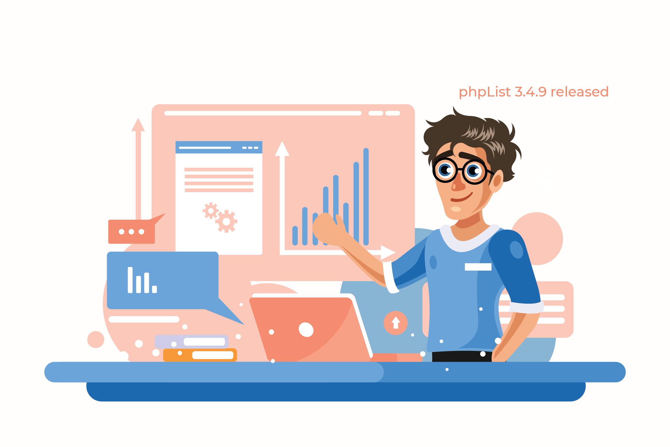 Image with missing alt attribute found on phplist.org