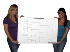 Poster Sized Tournament Brackets