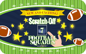 Scratch-Off Football Boards