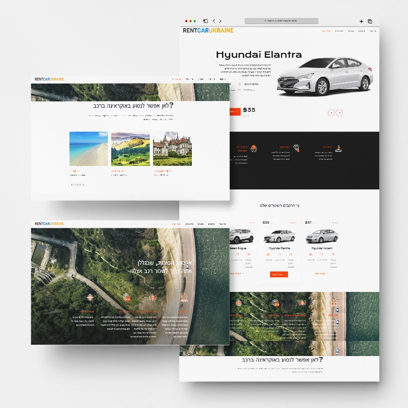 Car Rental Website Development