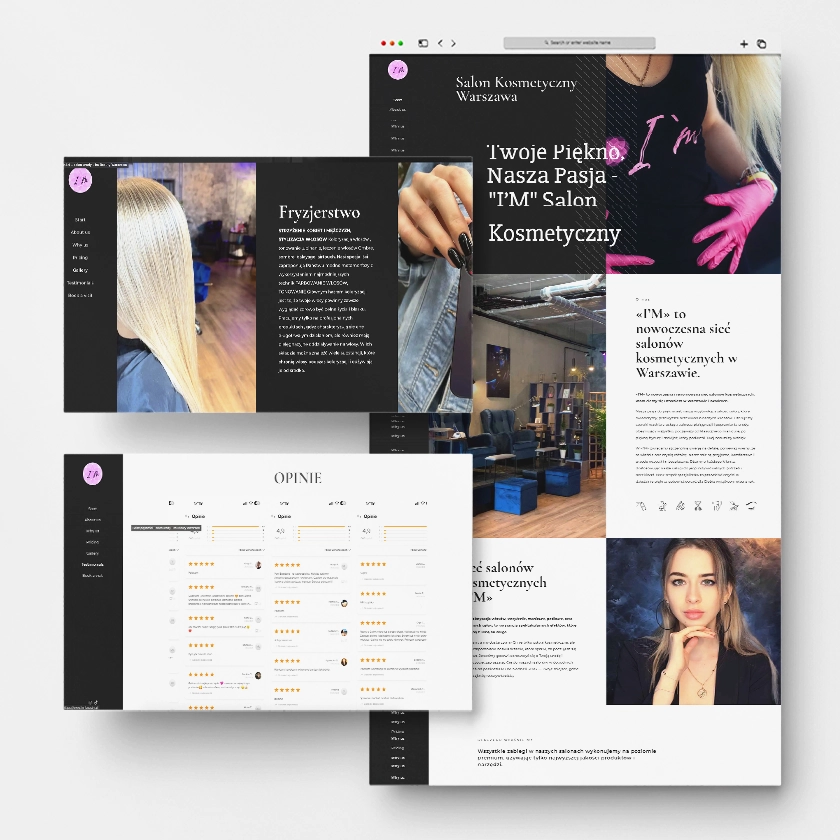 Beauty Salon Website Builder