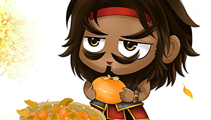 【手绘】Q版24节气 霜降张飞