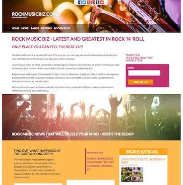 Rock Music Design
