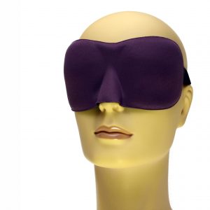 Drukvrij &ndash; Paars Slaapmasker