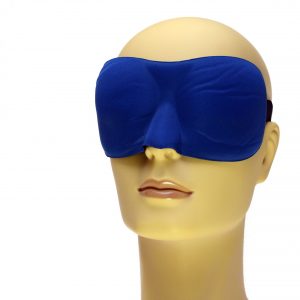 Drukvrij &ndash; Blauw Slaapmasker
