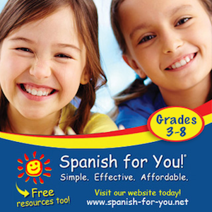 Spanish for You Curriculum for classroom or homeschool elementary Spanish.
