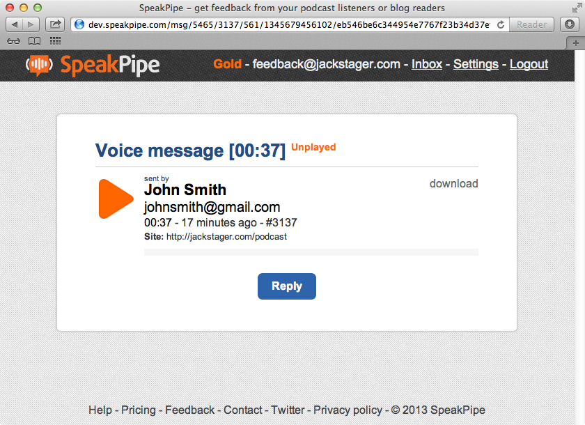 Image with missing alt attribute found on speakpipe.com