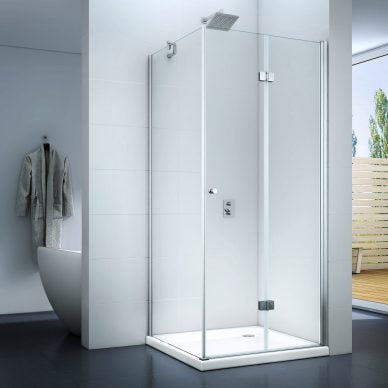Kabina prysznicowa z drzwiami składanymi