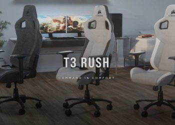 Corsair T3 RUSH Oyuncu Sandalyesi Piyasaya Sürüldü