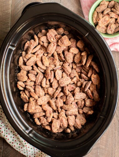 Slow Cooker Candied Pecans